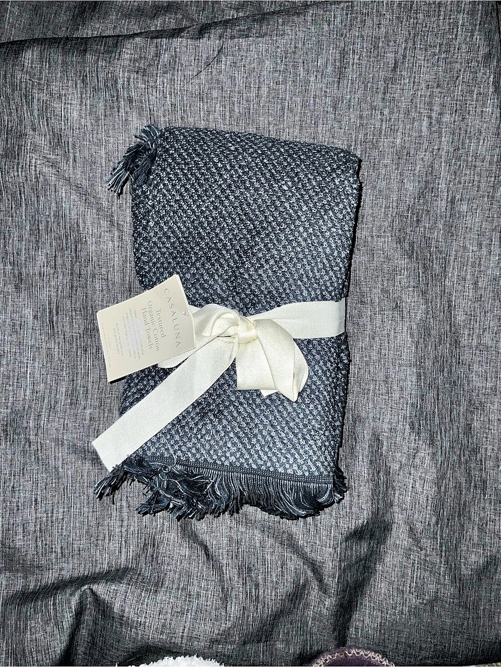 2 pk organic Hand Towels